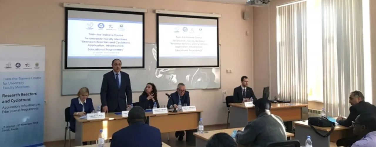 ТЕХНИЧЕСКАЯ АКАДЕМИЯ РОСАТОМА И ТПУ ДАЮТ СТАРТ УЧЕБНЫМ ПРОГРАММАМ В ПОДДЕРЖКУ ЭКСПОРТА ЦЯНТ