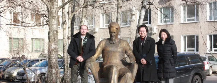 Representatives of Tokyo University and the IAEA Nuclear Knowledge Management Section visited ROSATOM-CICE&T.