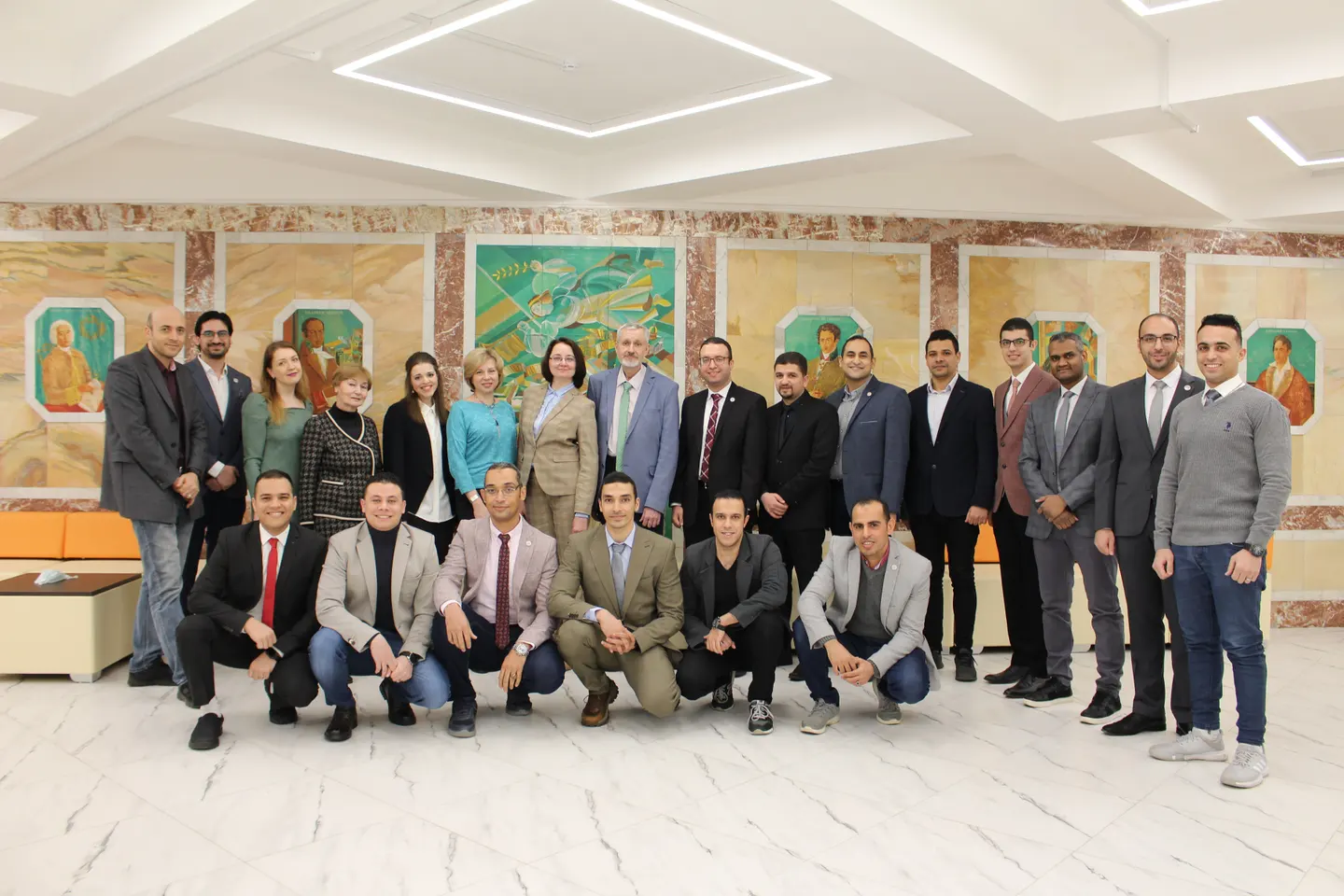 Egyptian specialists have received certificates of completion of the Russian language course