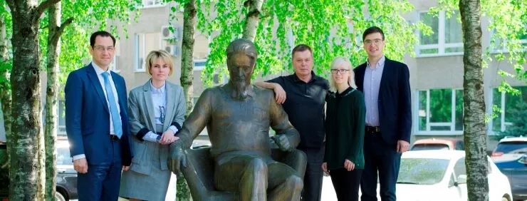 Representative of World Nuclear University has visited Obninsk