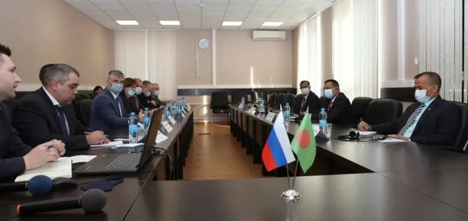 Representatives of the People’s Republic of Bangladesh got acquainted with the Russian nuclear power plant personnel training system in the field of physical protection