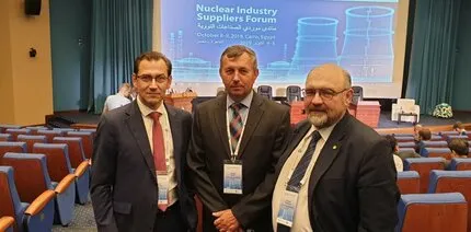  ПРЕДСТАВИТЕЛИ ТЕХНИЧЕСКОЙ АКАДЕМИИ РОСАТОМА ПРИНЯЛИ УЧАСТИЕ ВО II ФОРУМЕ ДЛЯ ПОСТАВЩИКОВ АТОМНОЙ ОТРАСЛИ В КАИРЕ