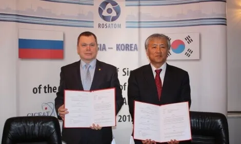The signing of the Memorandum of Understanding between Korea Atomic Energy Research Institute and Central Institute for Continuing Education & Training