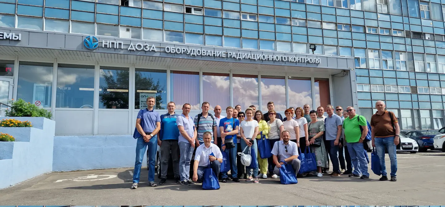 В НПП «Доза» состоялось практическое занятие для слушателей Технической академии Росатома