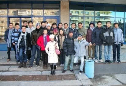 The first group of Vietnamese students arrived to Obninsk
