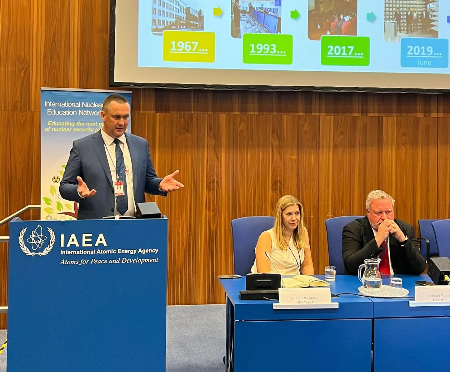 Rosatom specialists shared their experience in training personnel in the field of nuclear security in the Annual Meeting of the International network INSEN