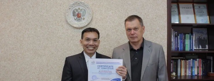 Training of faculty staff of VN University in ROSATOM-CICE&T.
