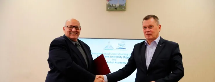 A new step in cooperation with Egyptian universities