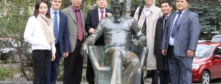 The delegation from Nuclear Energy Agency of Mongolia and National University of Mongolia visited CICE&T