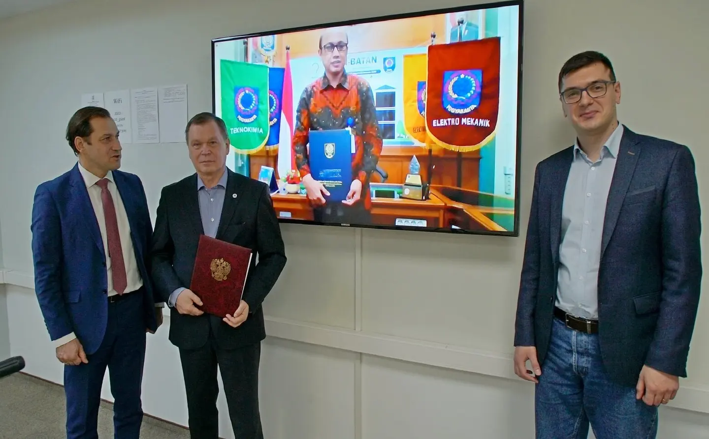 Rosatom Technical Academy and Polytechnic Institute of Nuclear Technology of Indonesia (STTN) signed a Memorandum of Understanding