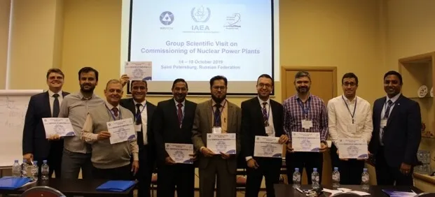 Russia–IAEA Scientific Visit on Commissioning was held in St.Petersburg