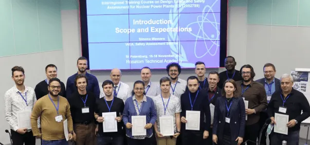 Face-to-face part of the Interregional Training Course on Design Safety and Safety Assessment completed
