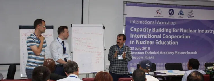 Rosatom Tech hold an International Workshop “Capacity Building for Nuclear Industry: International Cooperation in Nuclear Education”