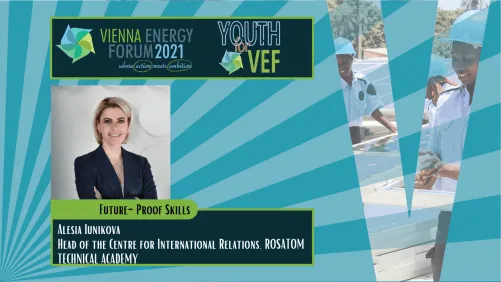 Panel discussion on Future-proof skills was held within the framework of the International Vienna Energy Forum
