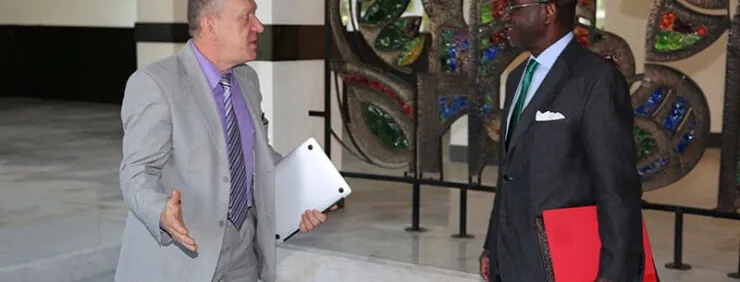 Visit DDG IAEA in CICET
